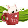 Tea cat