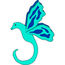 Butterfly Seahorse Teal adopt (open)