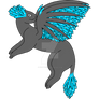Blue Crystal Dragon Adopt (open)