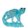 Fire and Ice Dragon Wolf Adopt (open)