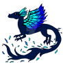 Blue Phoenix Chinese Dragon Adopt (open)
