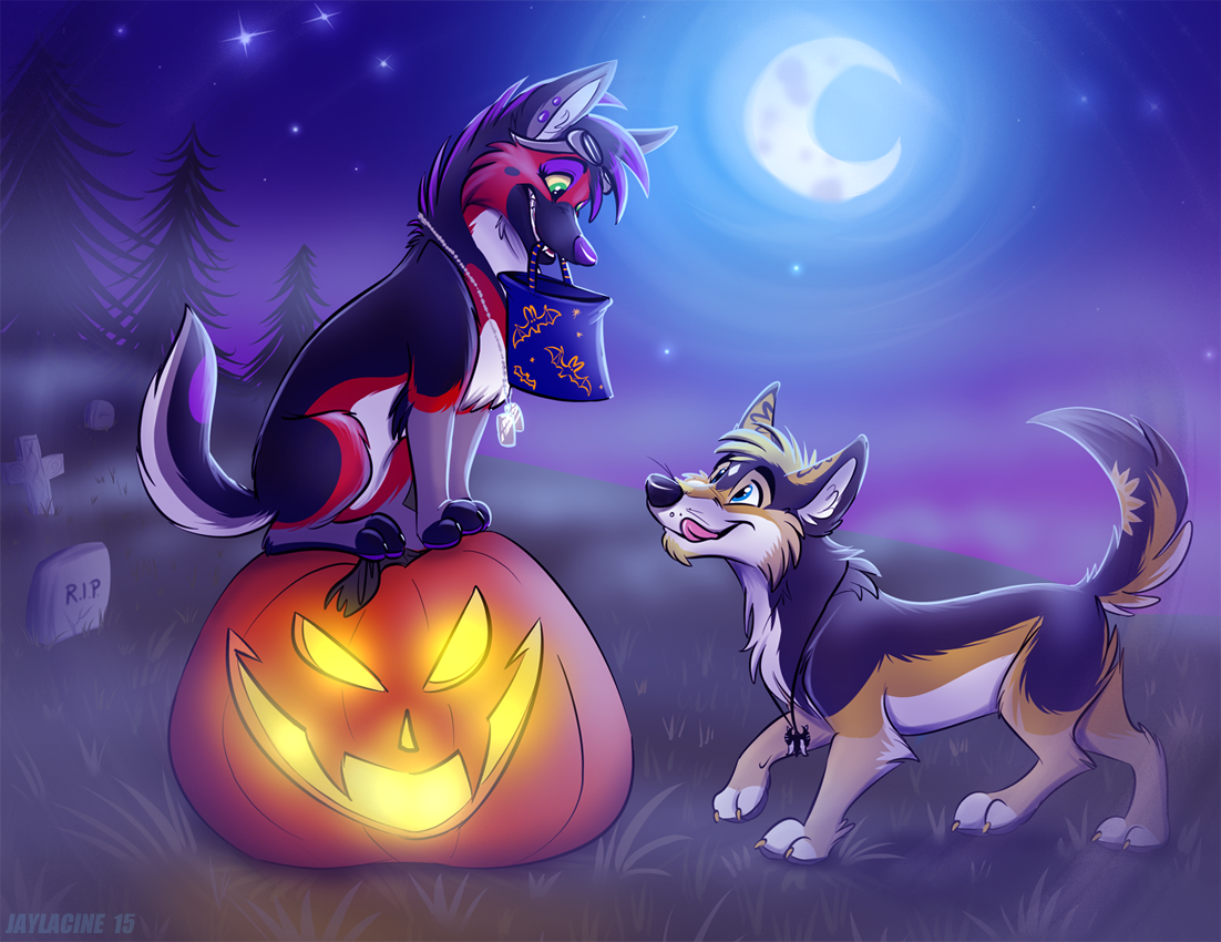 Halloween pupsters