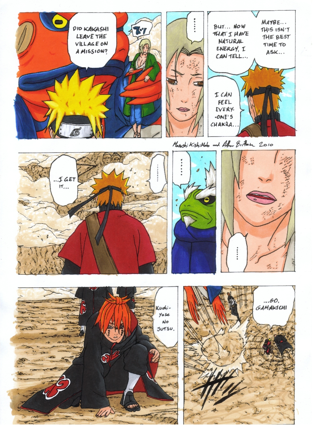 Naruto 431, Page 03 Coloured