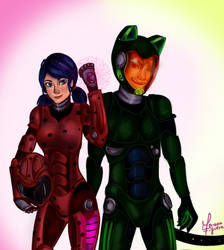 Miraculous Ladybug Pacific Rim AU