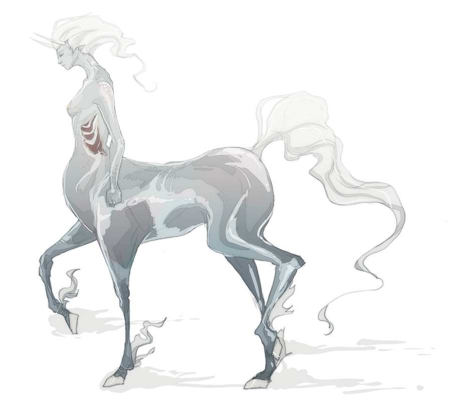 glass ghost centaur