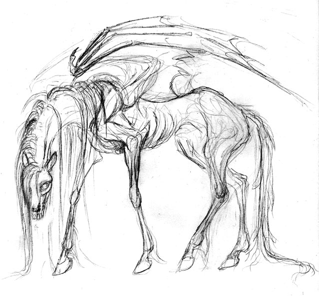 horse demon by unkraut on DeviantArt