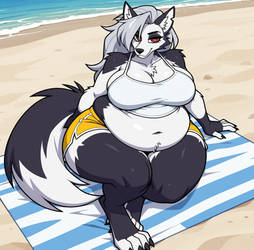 Loona beach time