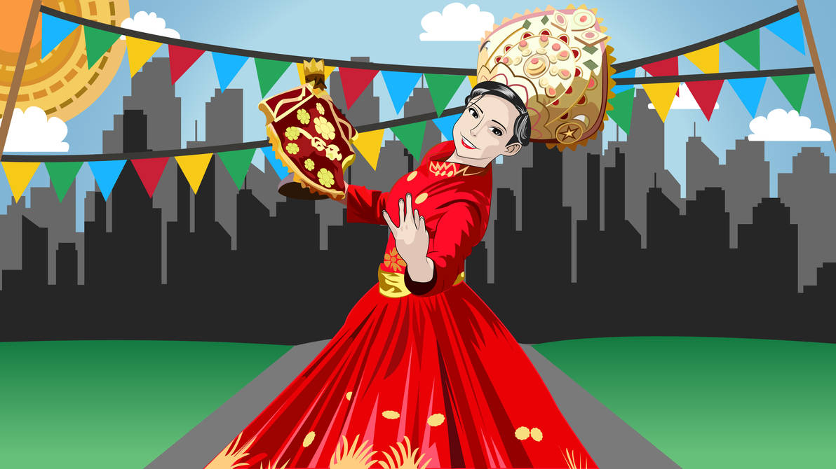 Sinulog Festival (Vector Art) by whodunnitmeh on DeviantArt