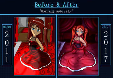 Morning Nobility - Before and After