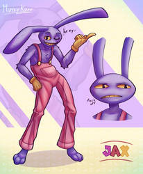 Jax Tdac Rabbit Jax on TADC-Fanclub - DeviantArt