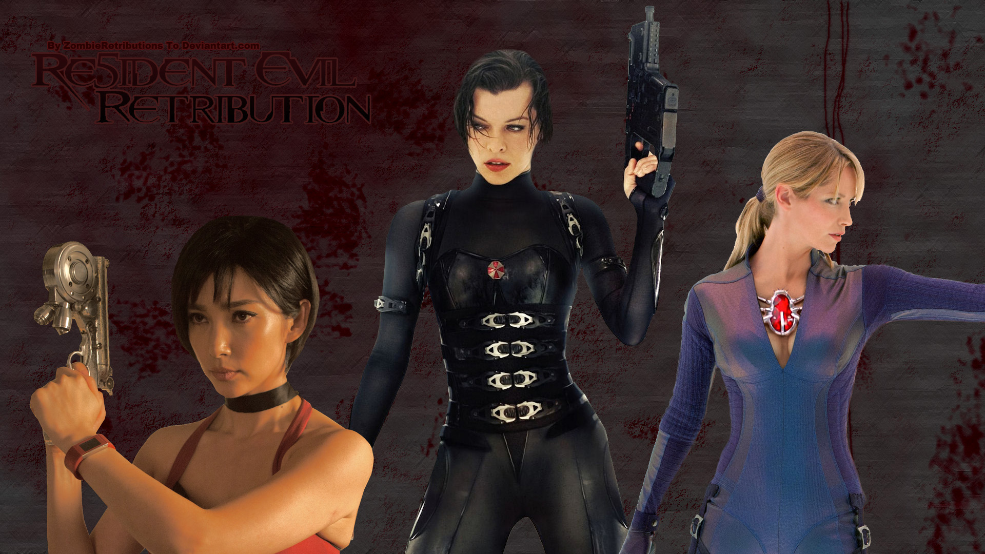 Resident Evil Retribution Fan-Wallpaper