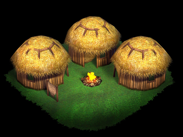 Prehistoric Huts