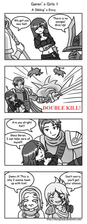 Garen's Girls 1 - A Sibling's Envy