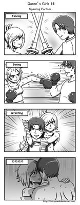 Garen's Girls 14 - Sparring Partner