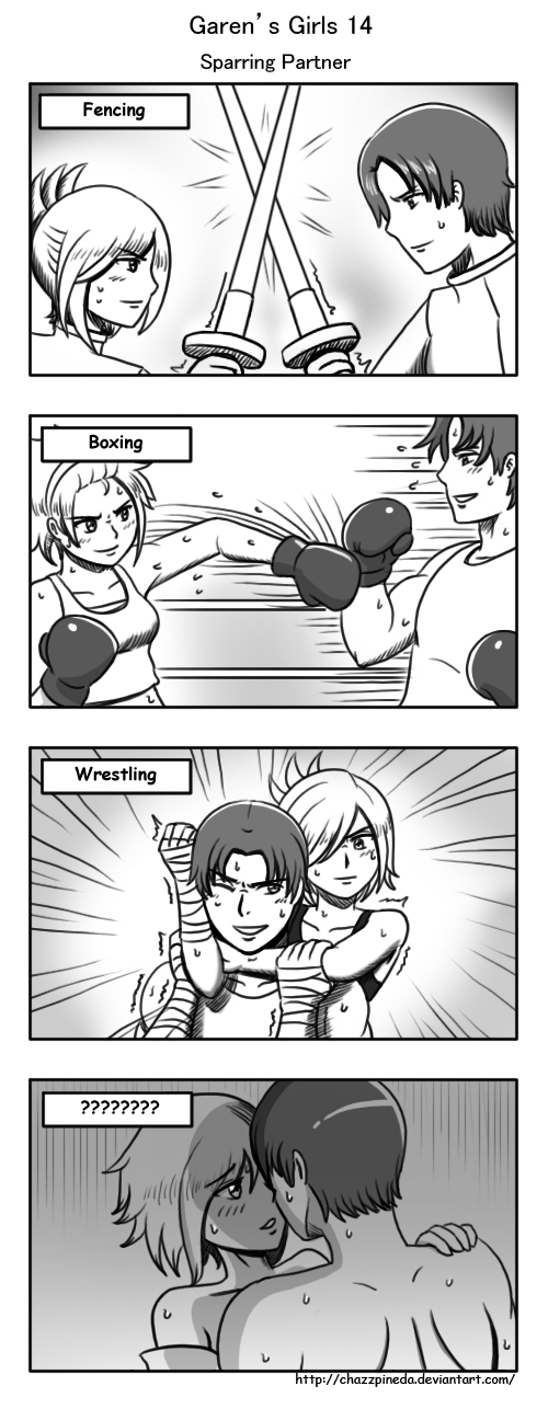 Garen's Girls 14 - Sparring Partner