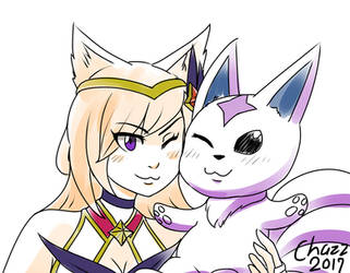 LoL - Star Guardian Ahri and Kiko