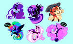 The Nightmare Mane Six Pin Preorder
