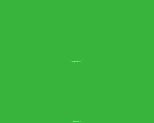 Minimalistic - Green