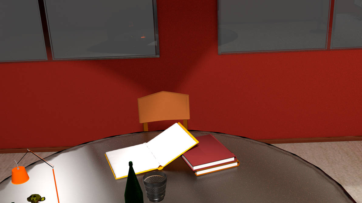 Glass Table with Blender Cycles by ODINO86 on DeviantArt