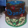 Mexican themed cake (backside)