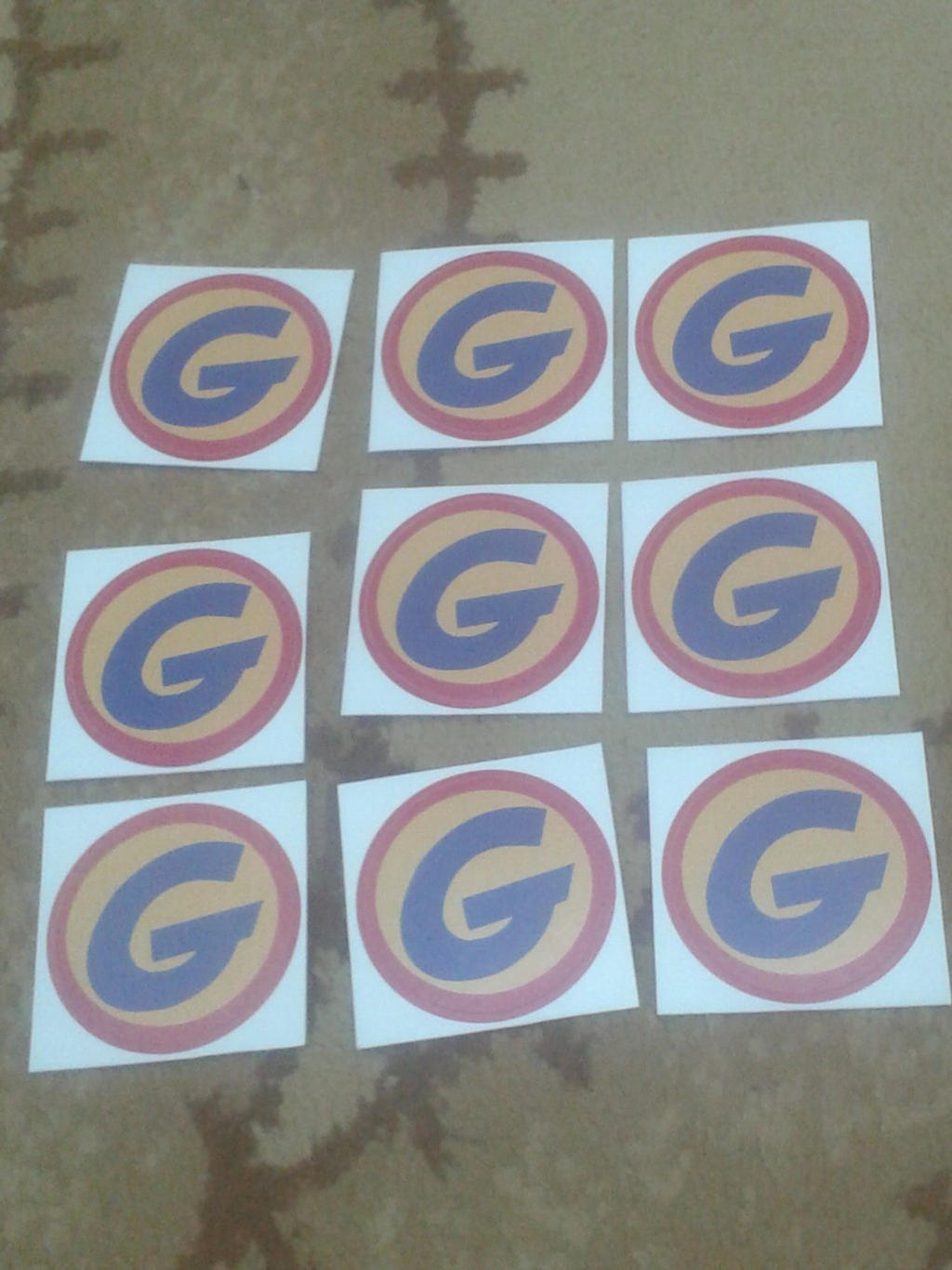 New Team Gadget's stickers