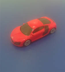 Audi R8 from Uni-Fortune (red version)