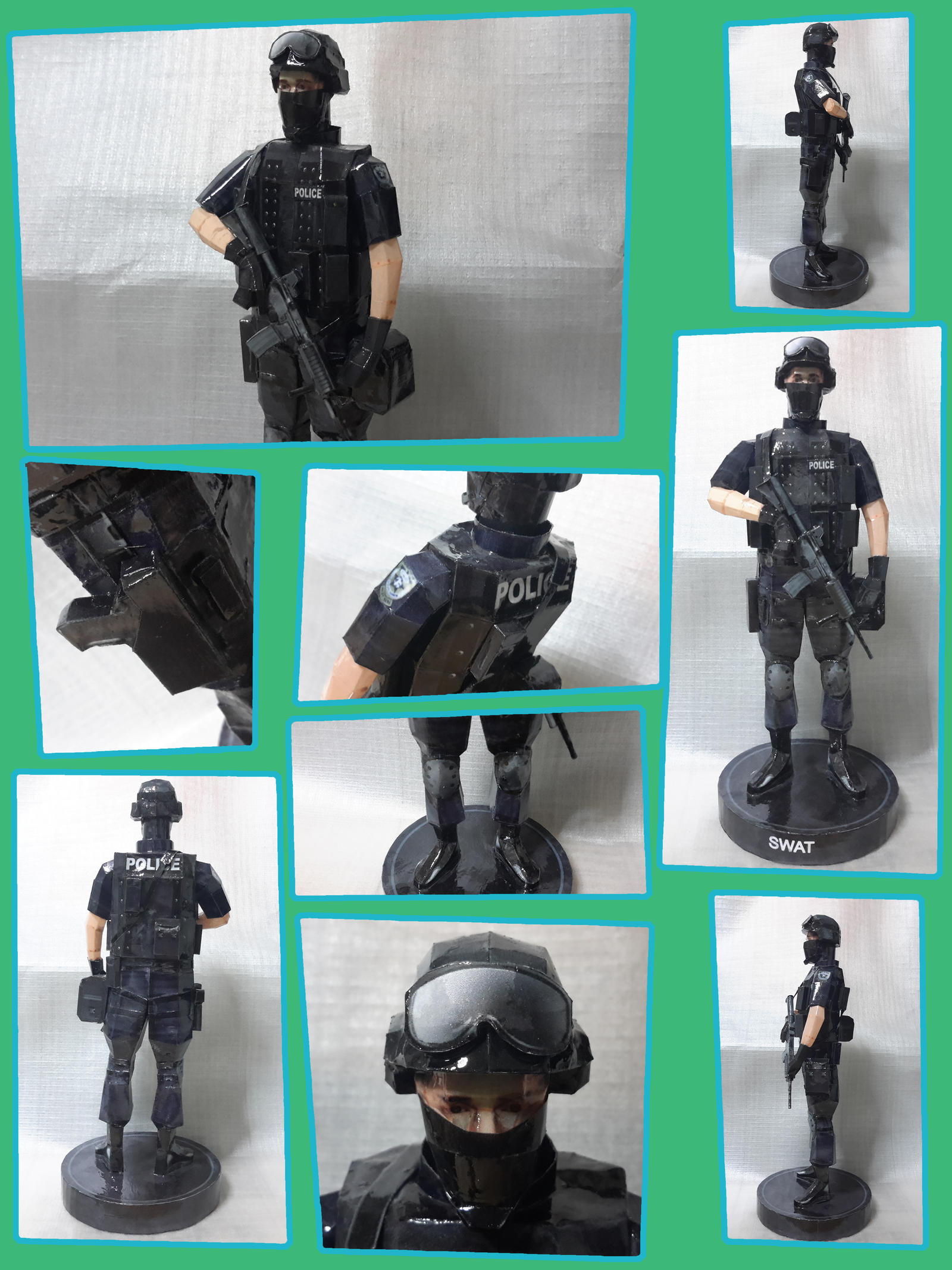 SWAT Papercraft by Mironius on DeviantArt