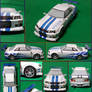 Nissan Skyline GTR R34 2 Fast 2 Furious Papercraft