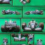 Formula 1 PROST AP 03 Papercraft