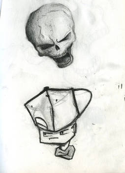 #Sketches: Skull and Jimmy