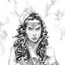 Wonder Gal Grayscale