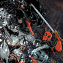 Batman v Deathstroke colors