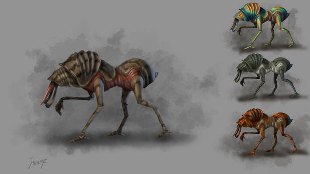 Beyond Skyrim: Morrowind - Nix Hound concepts