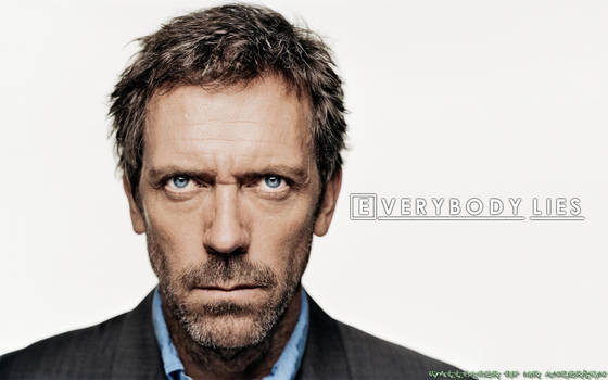 Dr. House - Everybody lies.