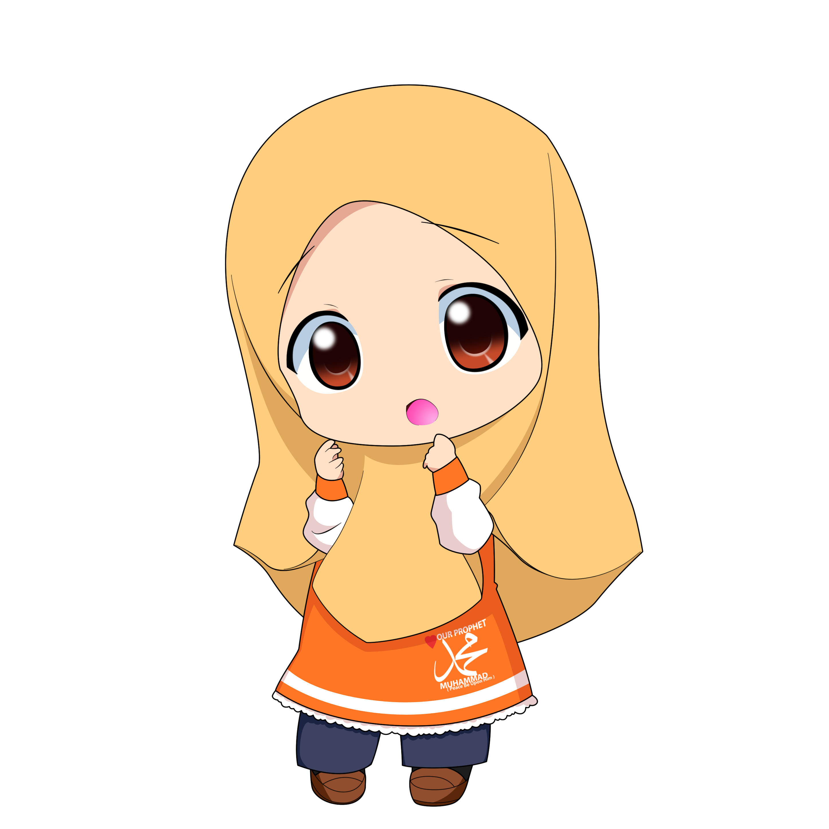 Chibi Muslimah 1