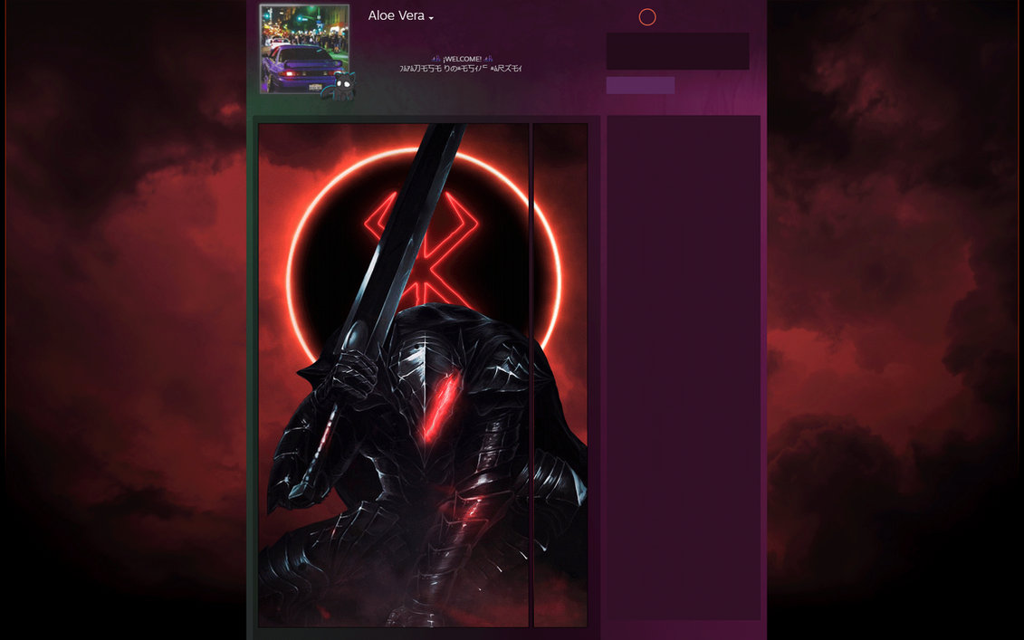 ARTWORK BERSERK RED Steam By AloeVeraX On DeviantArt artwork berserk red steam by aloeverax on deviantart