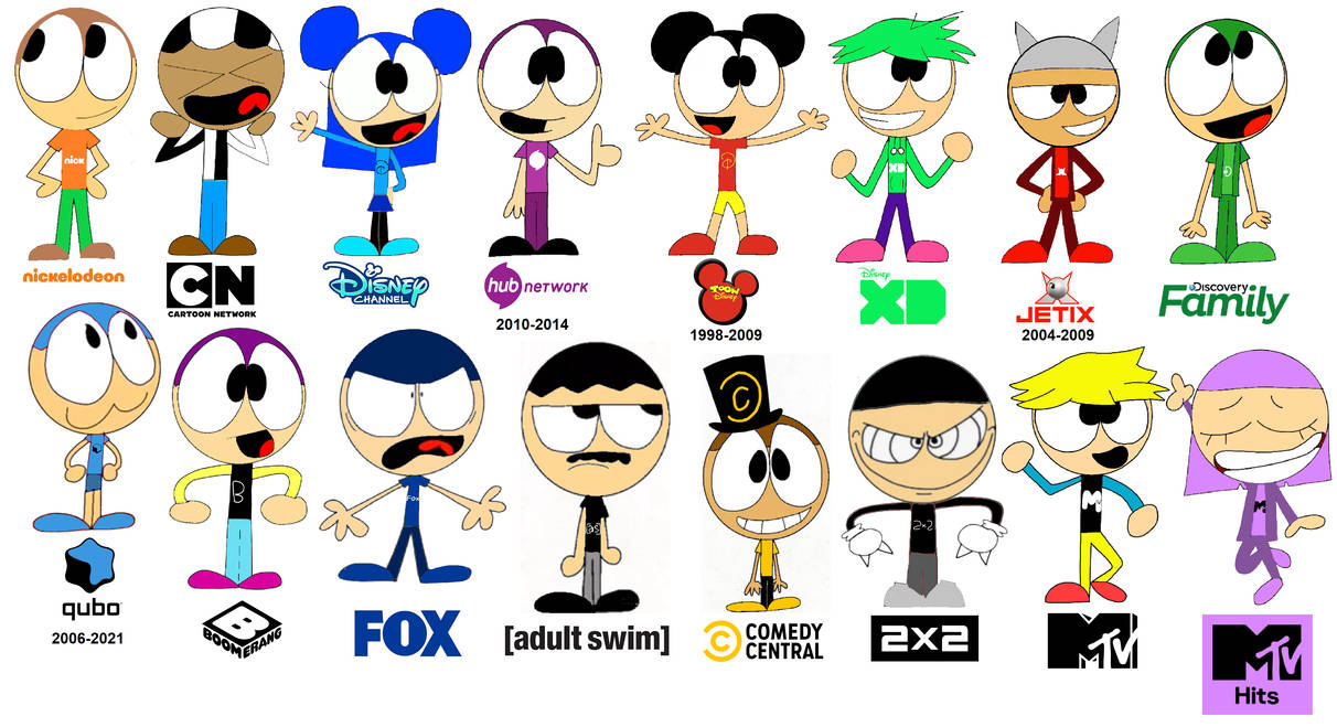 Networks As Humanized Ivan Tube Styles (Part 1) by g4merxethan on ...