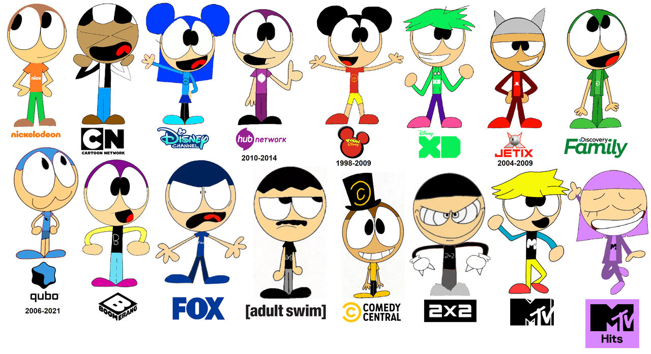 Networks As Humanized Ivan Tube Styles (Part 1) by g4merxethan on ...