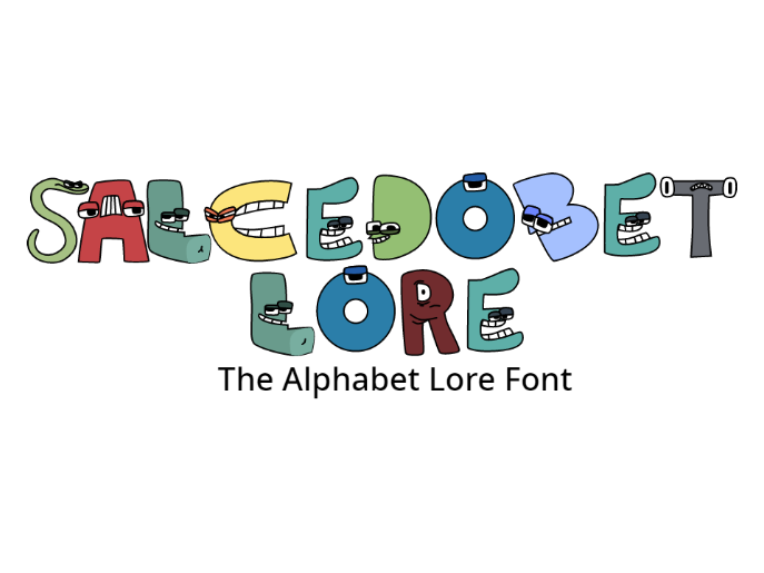 Alphabet Lore - All Letters (A-Z) by g4merxethan on DeviantArt