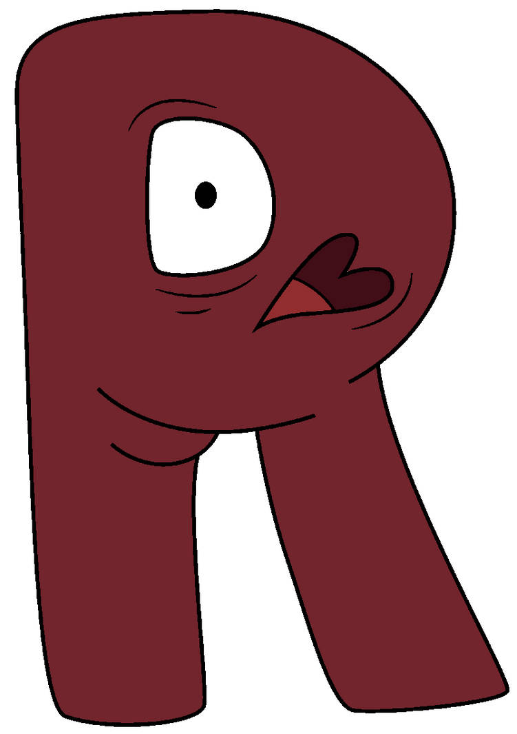 R From Alphabet Lore by g4merxethan on DeviantArt
