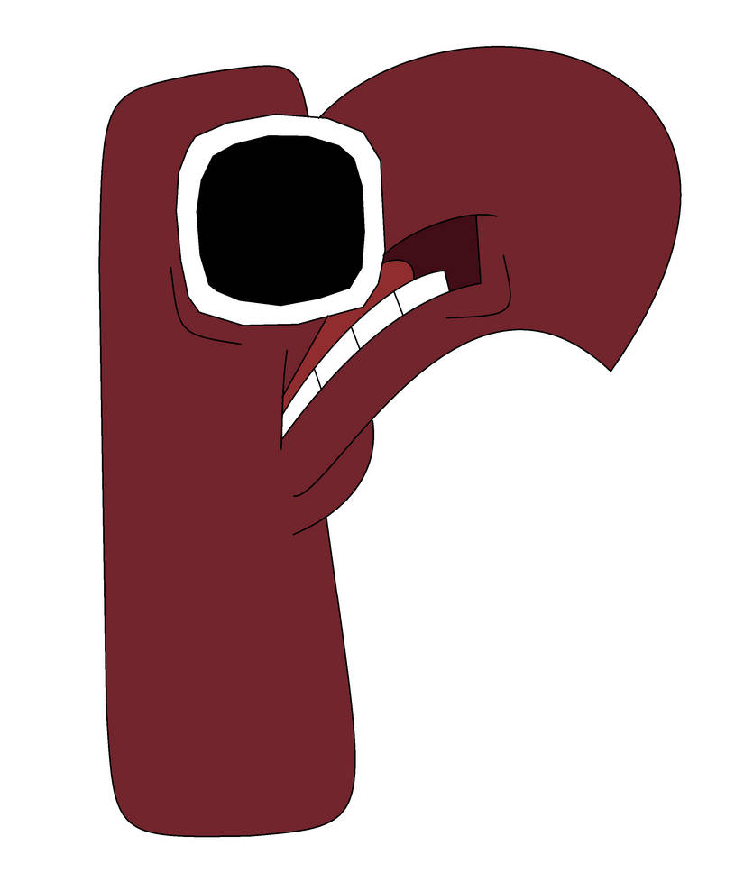 Lowercase R from Alphabet Lore by yellowpen2009 on DeviantArt