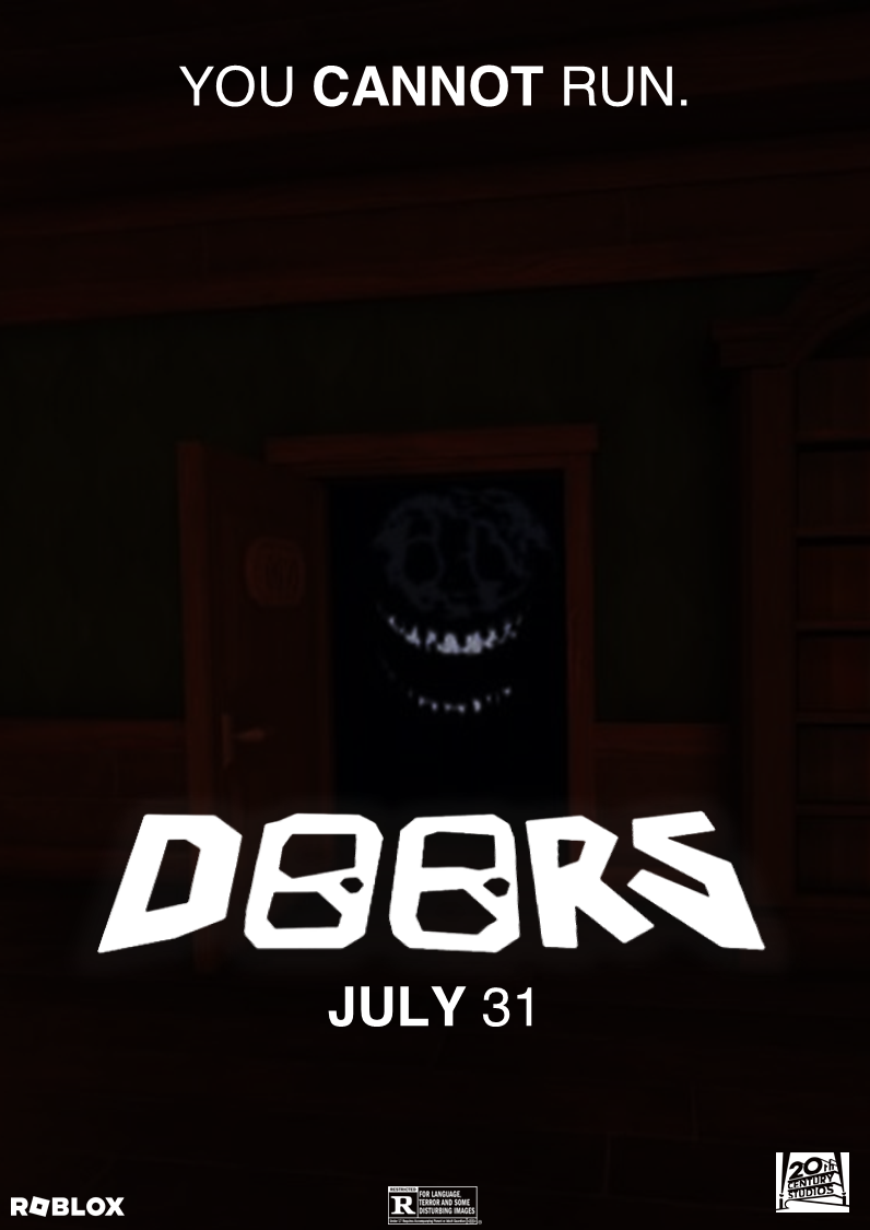 Roblox doors, rush | Poster