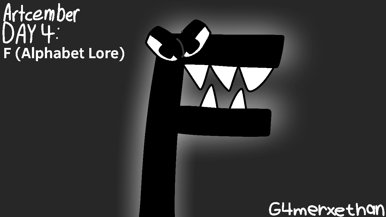 Lowercase U from Alphabet Lore by g4merxethan on DeviantArt