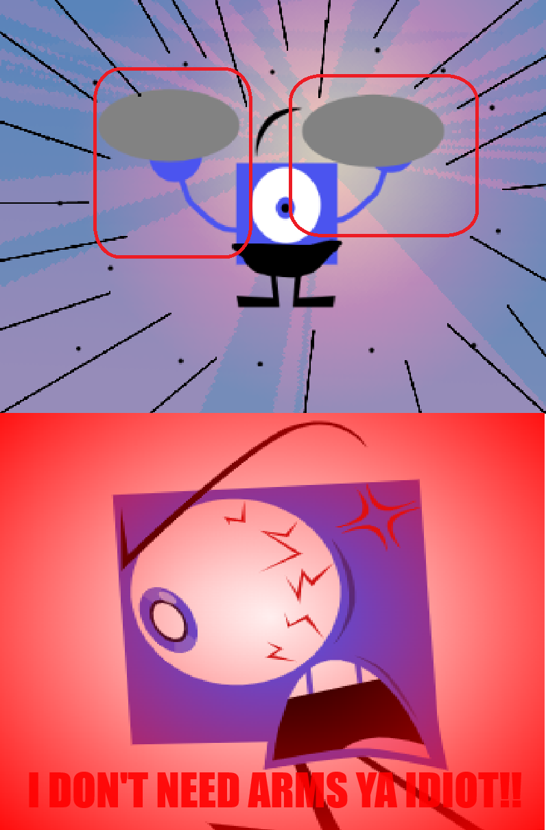 GEOQUAD DOESN'T NEED ARMS by yellowpendoesart on DeviantArt