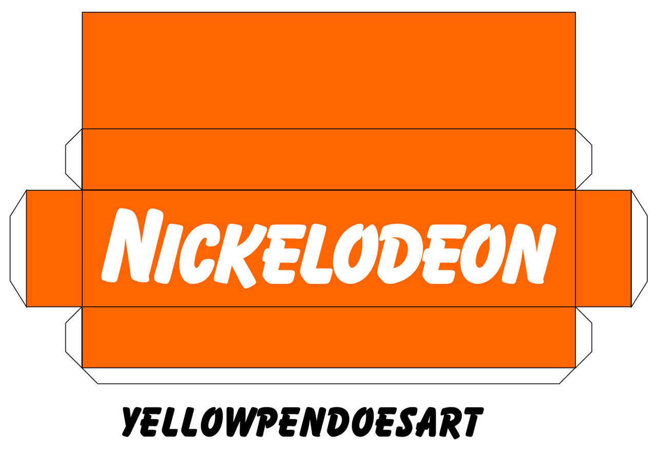Nickelodeon 1984 Logo Papercraft by yellowpen2009 on DeviantArt
