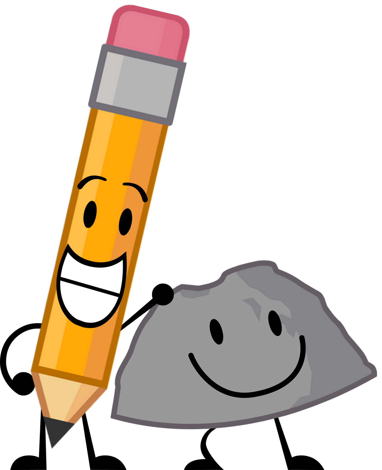 BFDI Digital Art Pencil And Rocky By Yellowpen2009 On DeviantArt bfdi-digital-art-pencil-and-rocky-by-yellowpen2009-on-deviantart