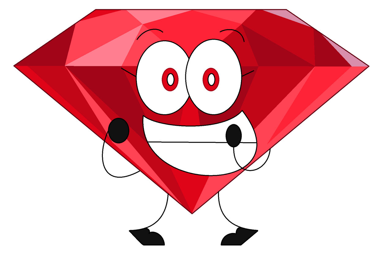 Ruby from BFDIA by yellowpendoesart on DeviantArt