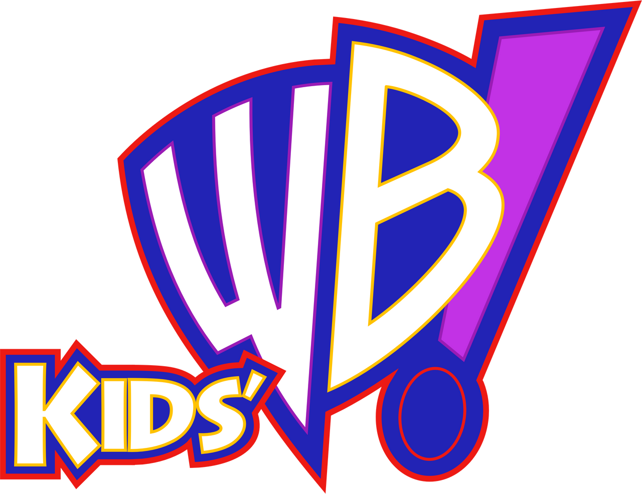 Wb Logo Sticker (AU) Kids' WB! Logo (2024) by yellowpendoesart on DeviantArt