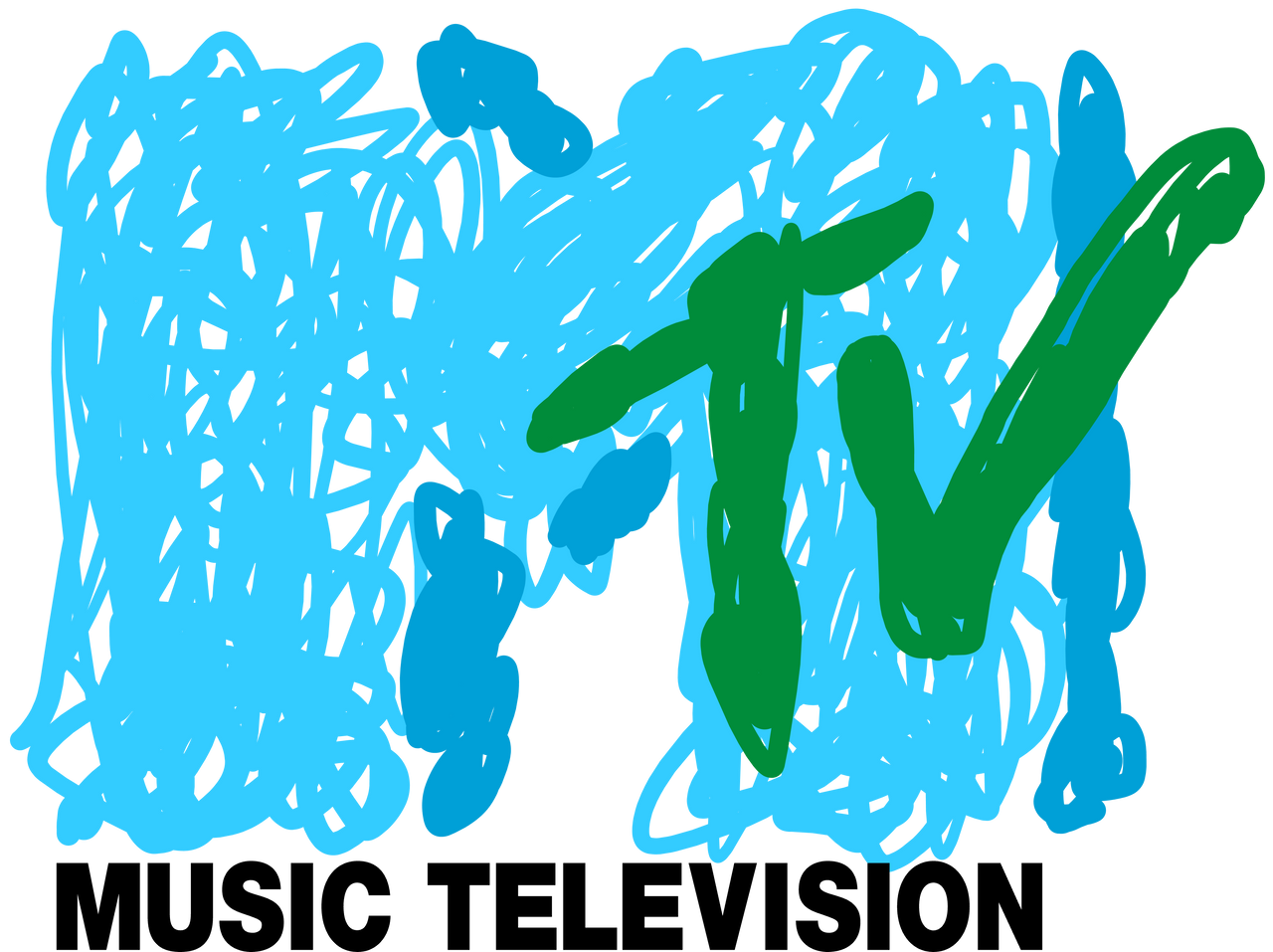 MTV Custom Logos - Scribbles by yellowpen2009 on DeviantArt