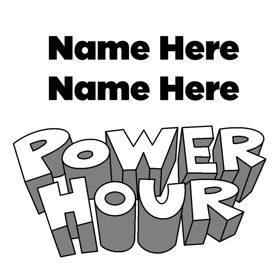 Power Hour Graphics Power Hour Template by yellowpen2009 on DeviantArt